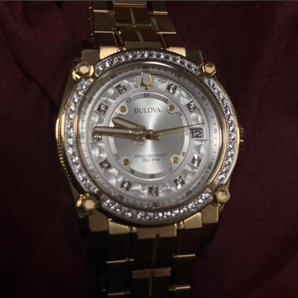 Bulova Precisionist Champlain Diamond men's watch